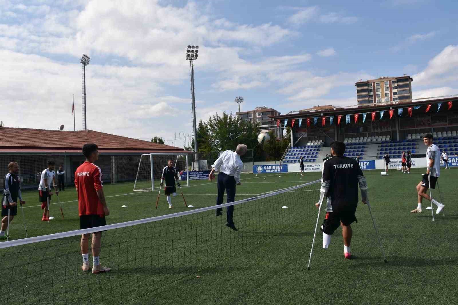 Ampute Futbol Milli Takımı, dünya kupası için çalışmalarını sürdürüyor