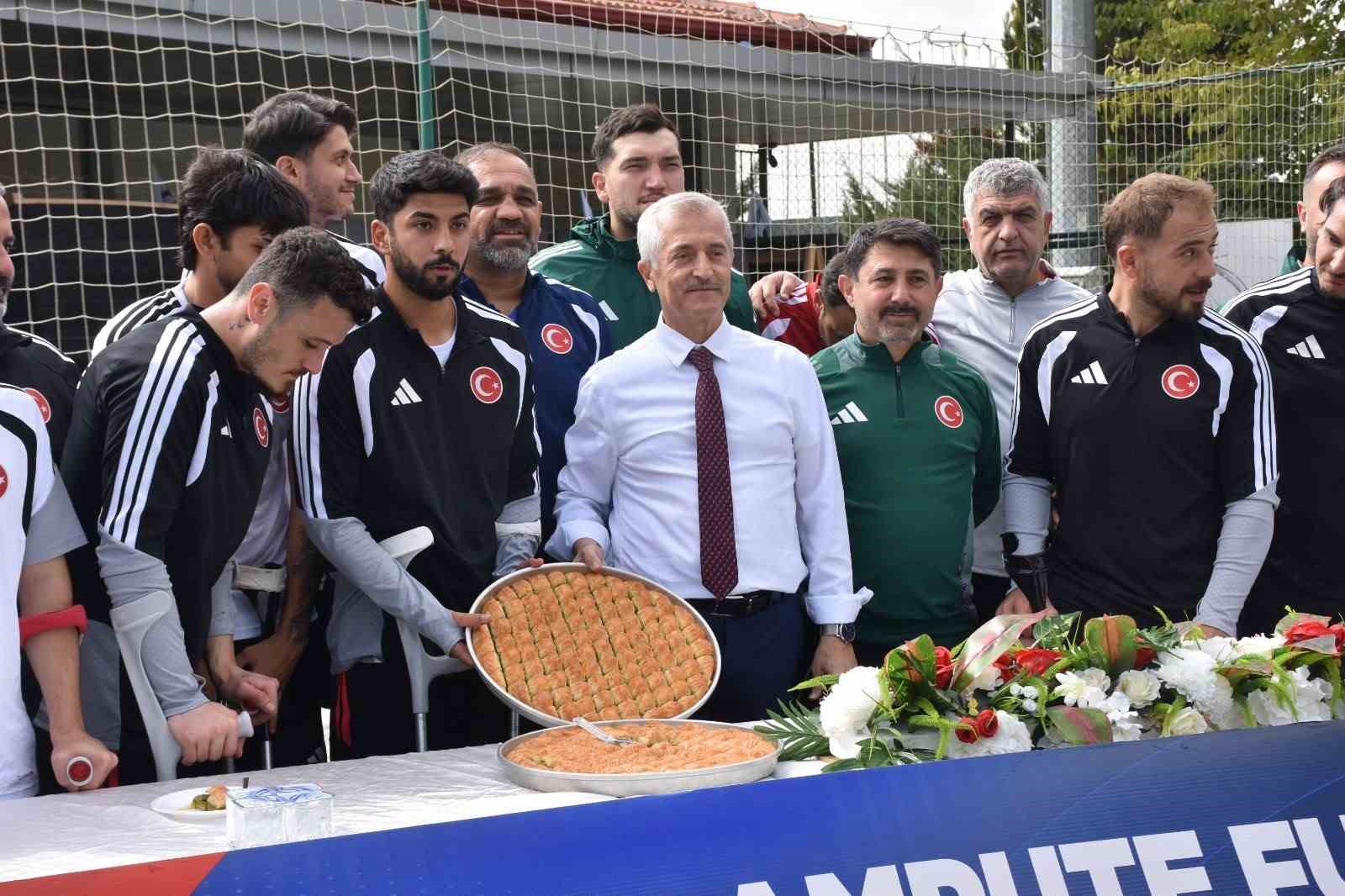 Ampute Futbol Milli Takımı, dünya kupası için çalışmalarını sürdürüyor
