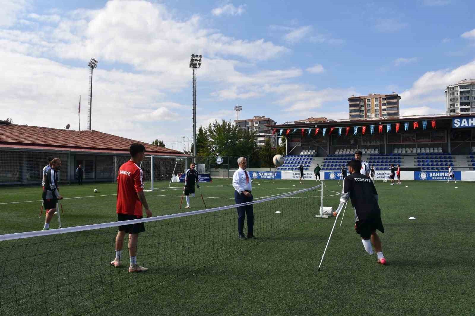 Ampute Futbol Milli Takımı, dünya kupası için çalışmalarını sürdürüyor