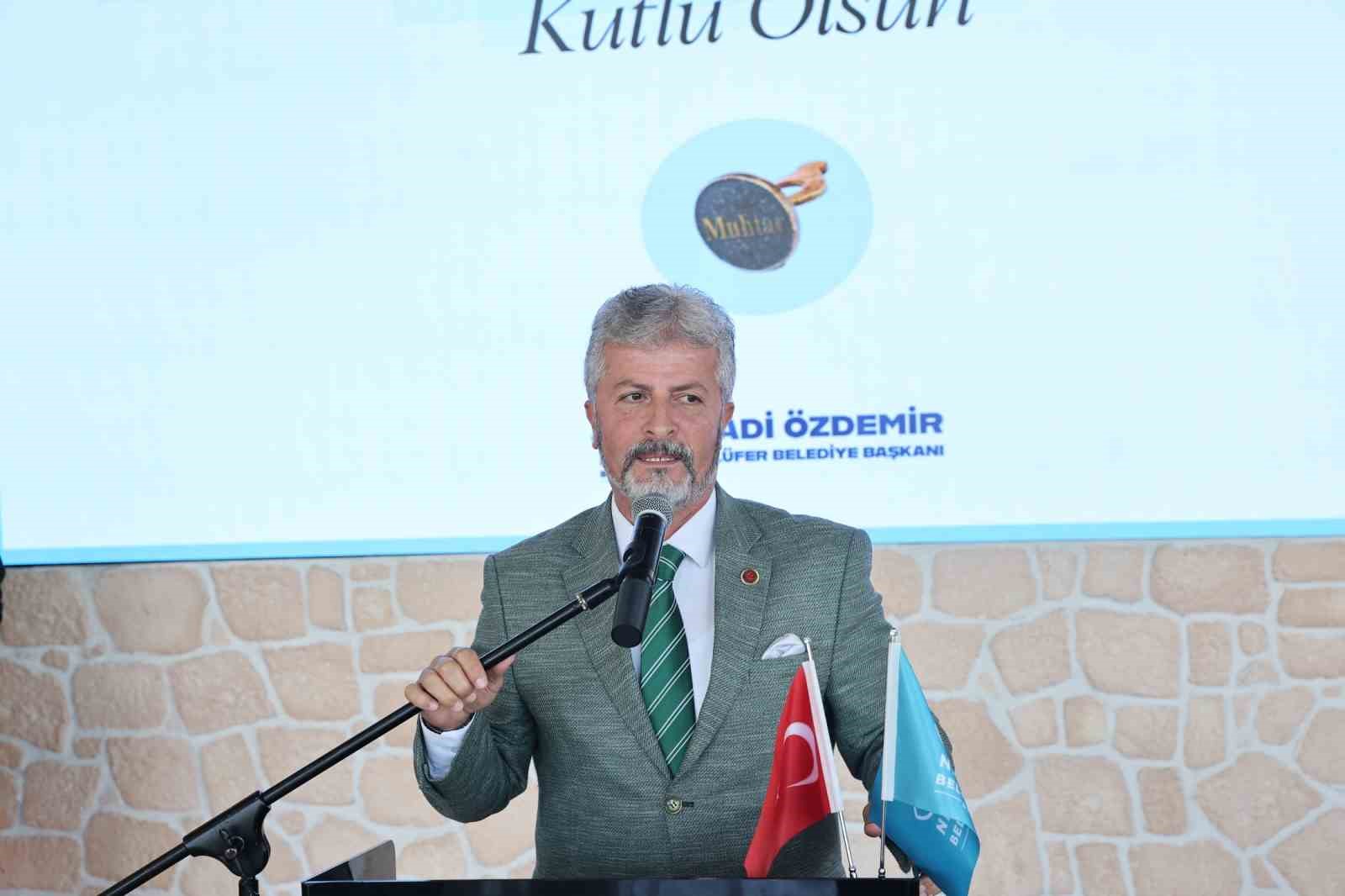 Başkan Şadi Özdemir’den muhtarlara ‘birlikte mücadele’ çağrısı