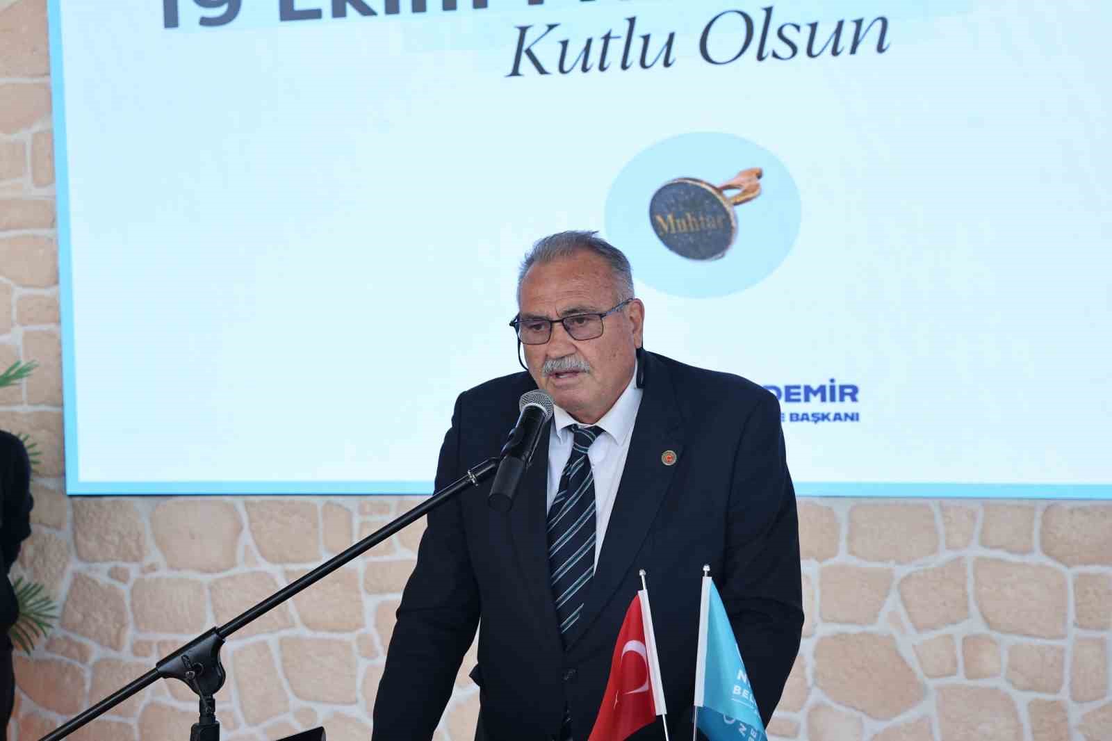 Başkan Şadi Özdemir’den muhtarlara ‘birlikte mücadele’ çağrısı