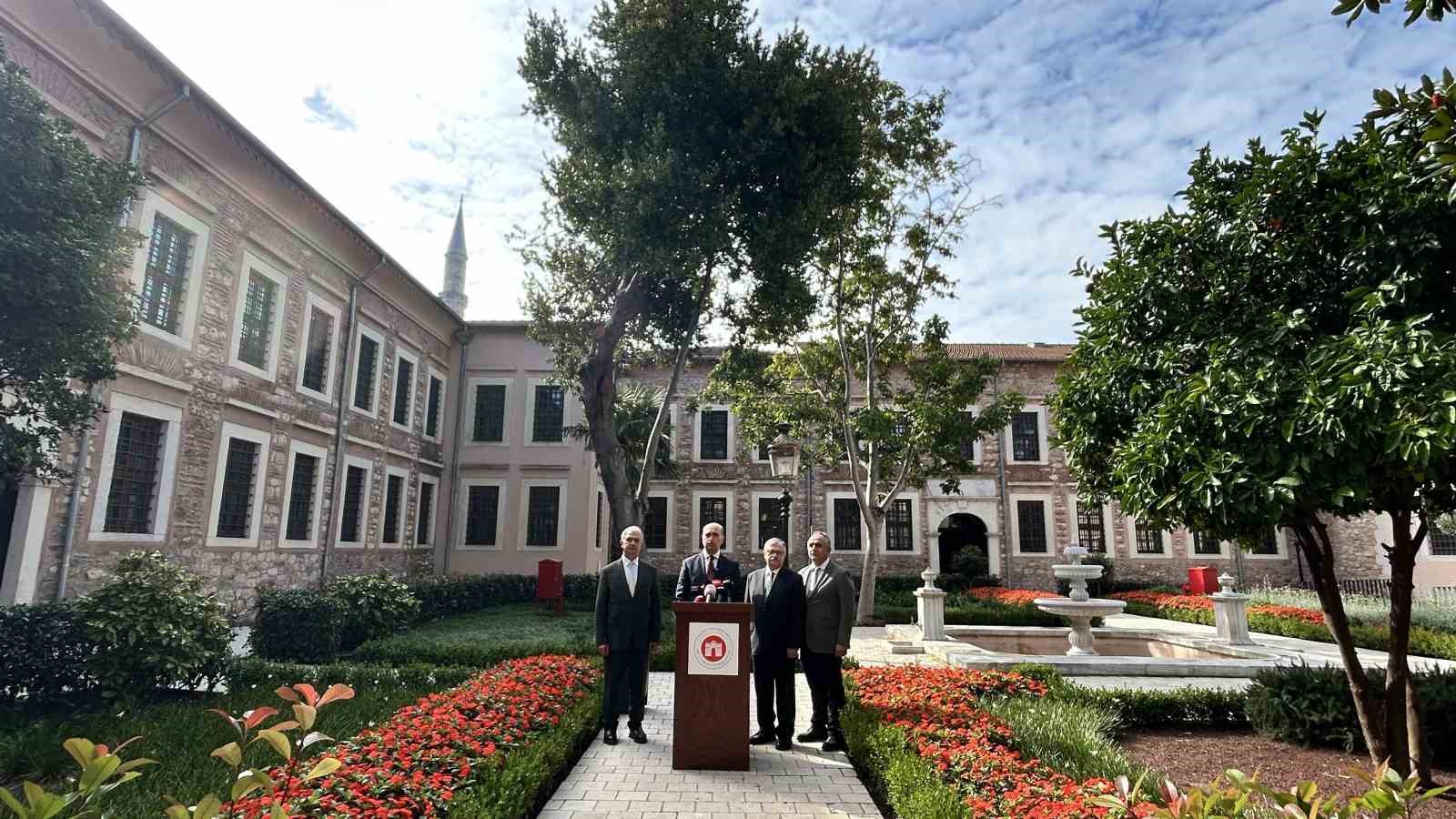 Topkapı Sarayı’nda 10 bini aşkın eser ziyaretçilerle buluşacak