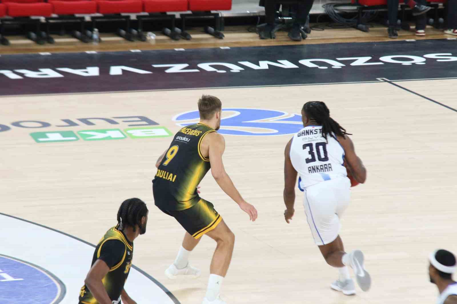 EuroCup: Türk Telekom: 84 - BC Siauliai: 94