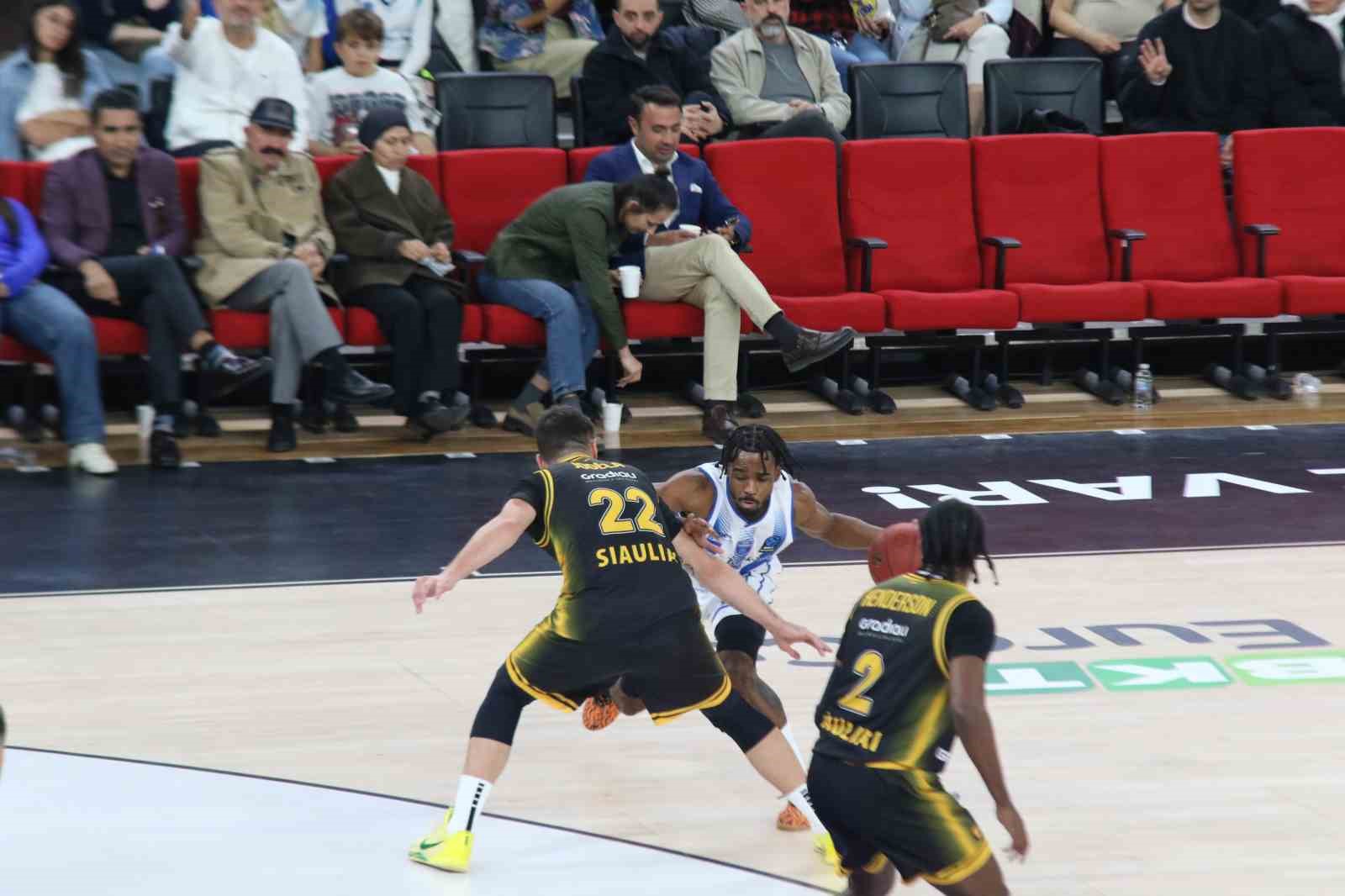 EuroCup: Türk Telekom: 84 - BC Siauliai: 94