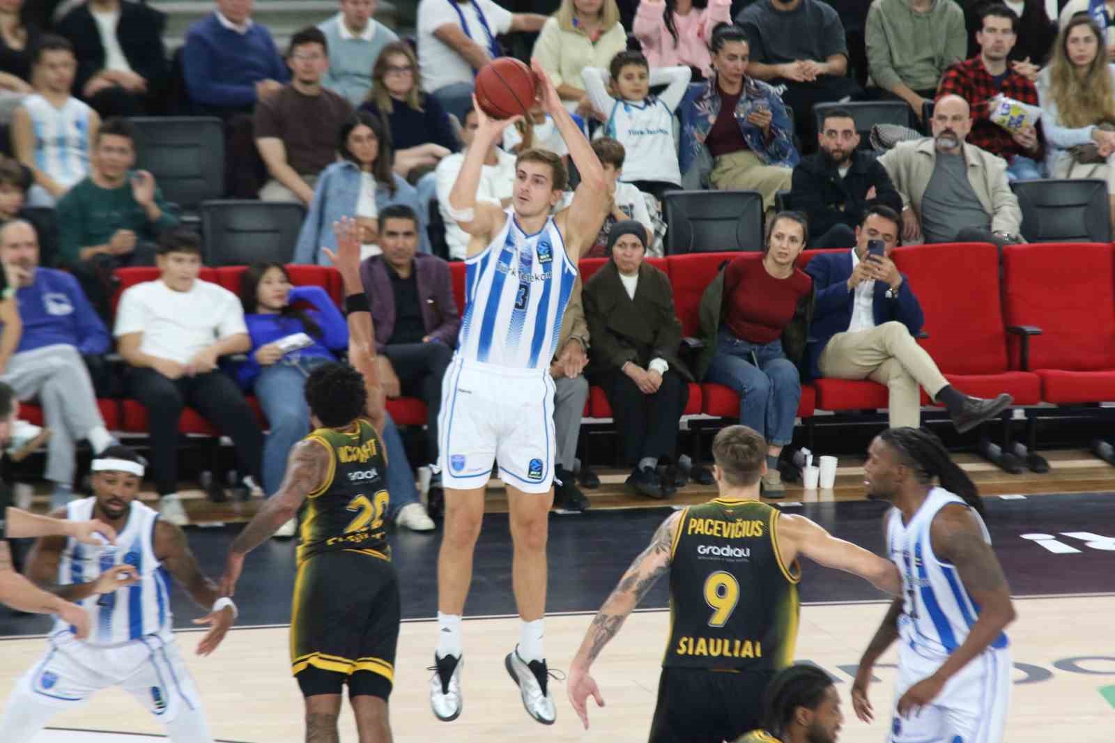 EuroCup: Türk Telekom: 84 - BC Siauliai: 94