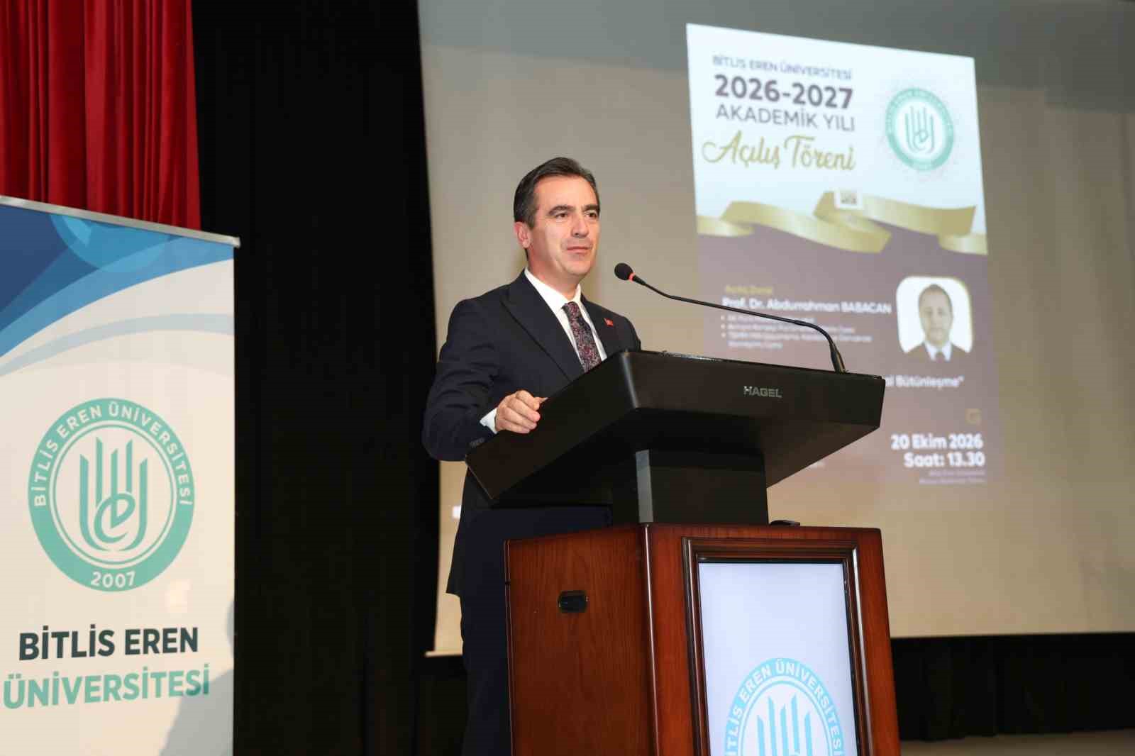 BEÜ’de 2026-2027 akademik yılı açılış töreni gerçekleştirildi