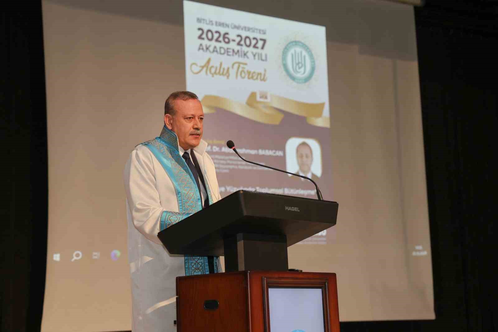 BEÜ’de 2026-2027 akademik yılı açılış töreni gerçekleştirildi
