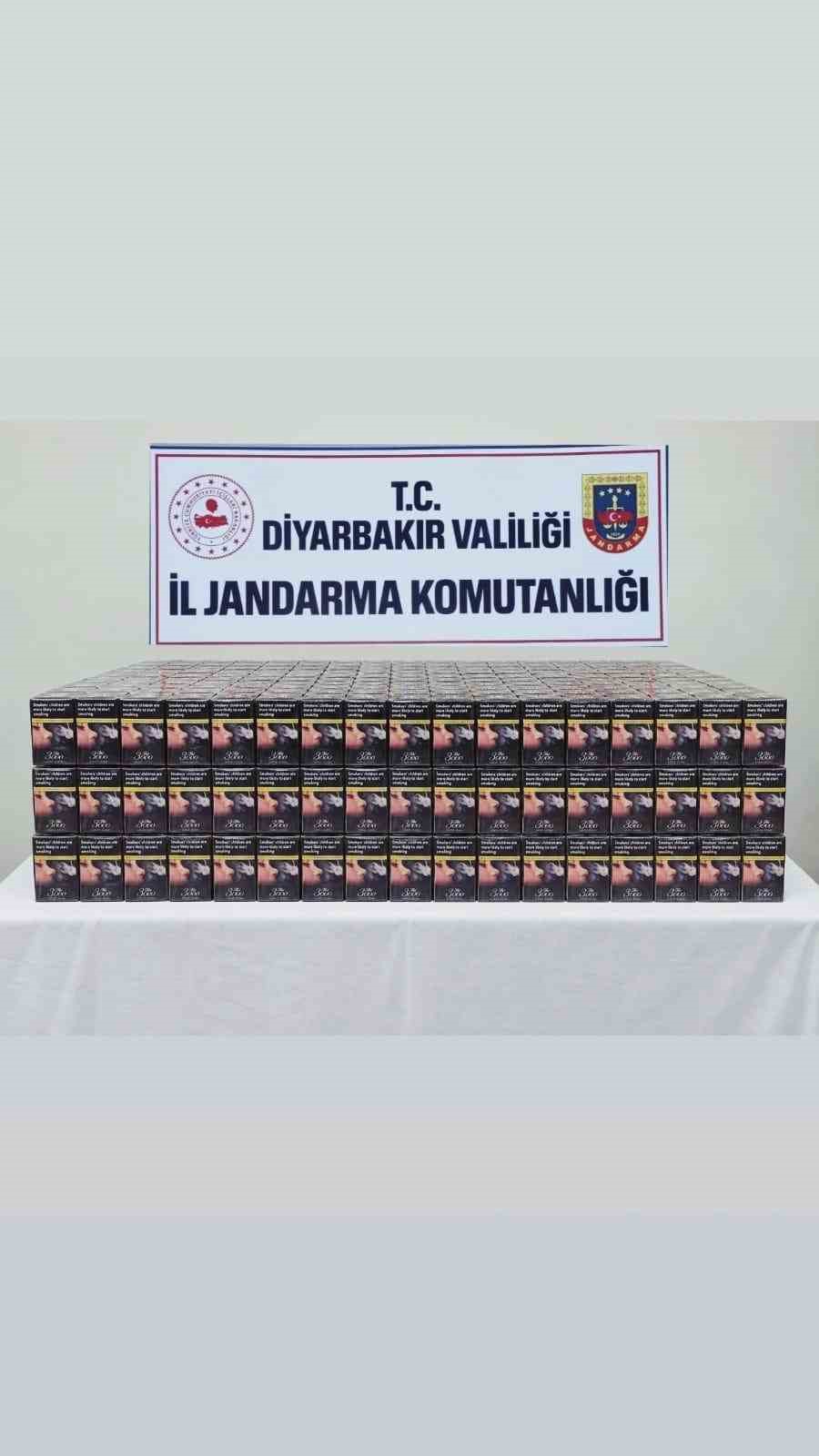 Diyarbakır’da kaçakçılık operasyonlarında 32 şüpheli hakkında işlem yapıldı