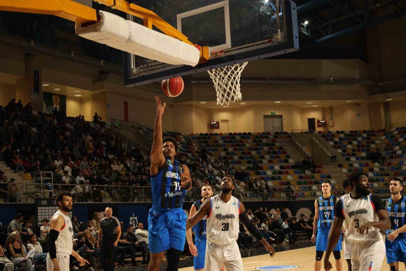 FIBA Europe Cup: Körfez Basket: 112 - Manchester Basketball: 71