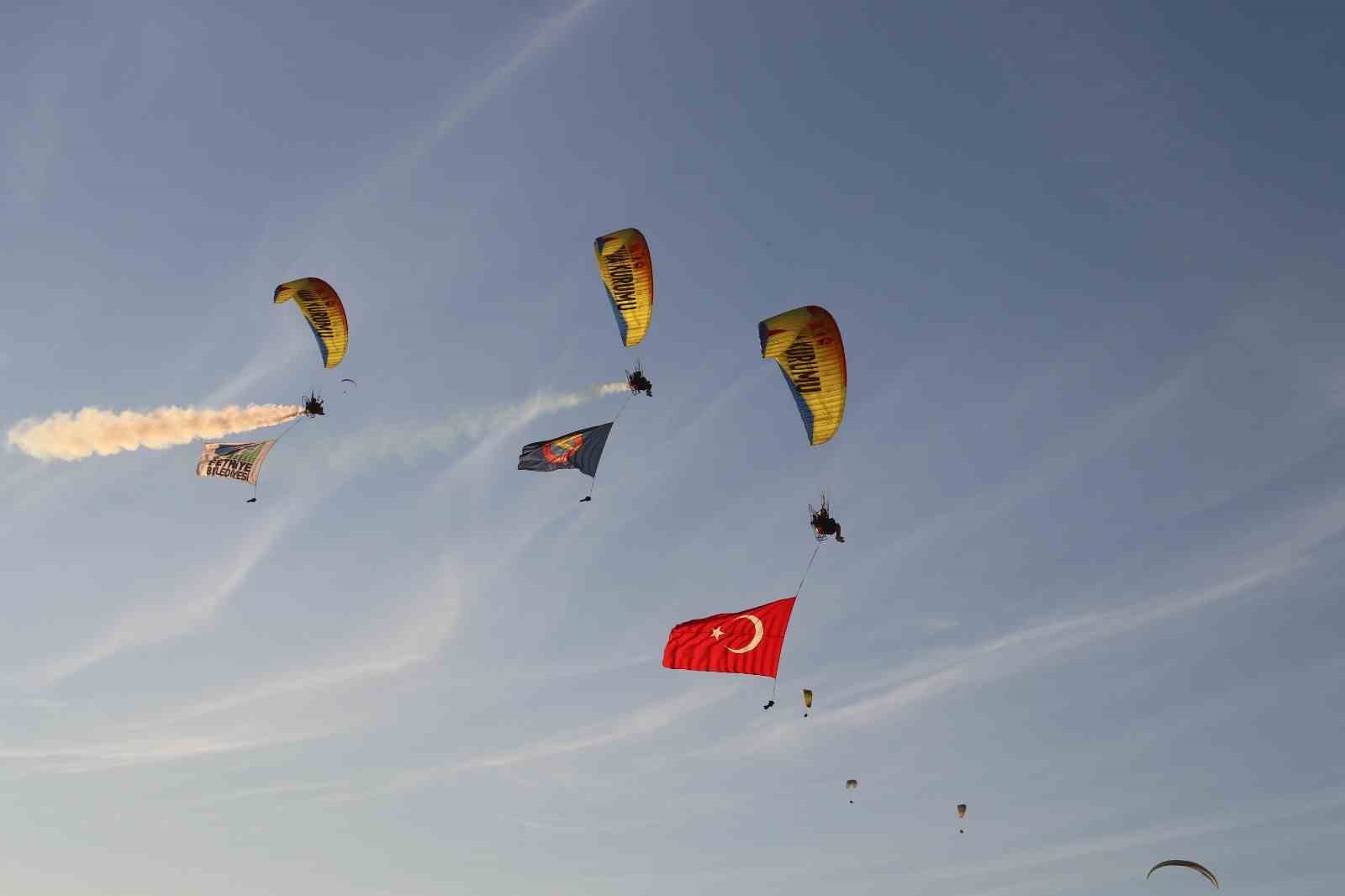 Ölüdeniz Hava Oyunları Festivali’nin açılışı gerçekleştirildi