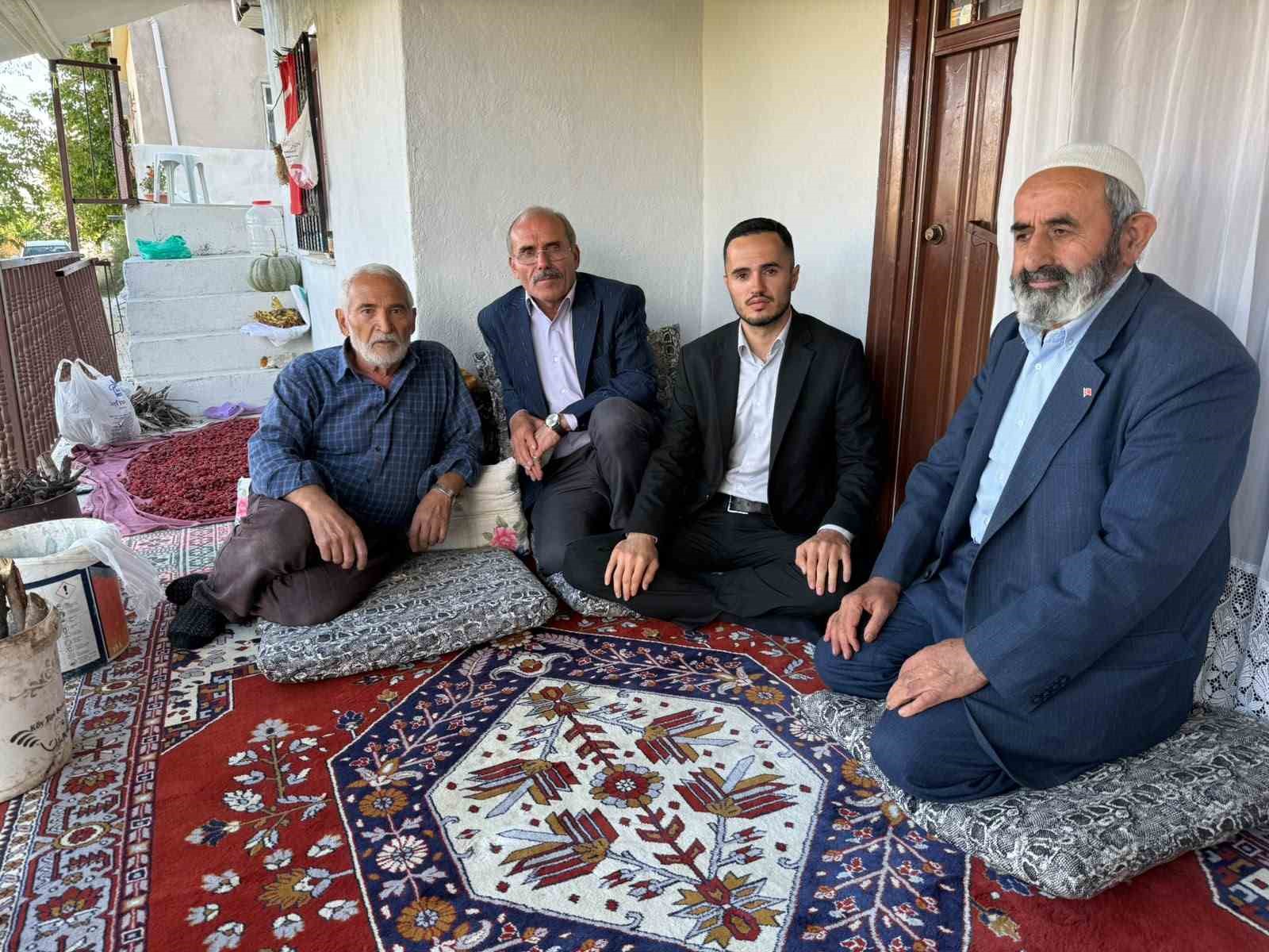 MHP’li heyetten Kuluncak’ta şehit ailelerine ziyaret