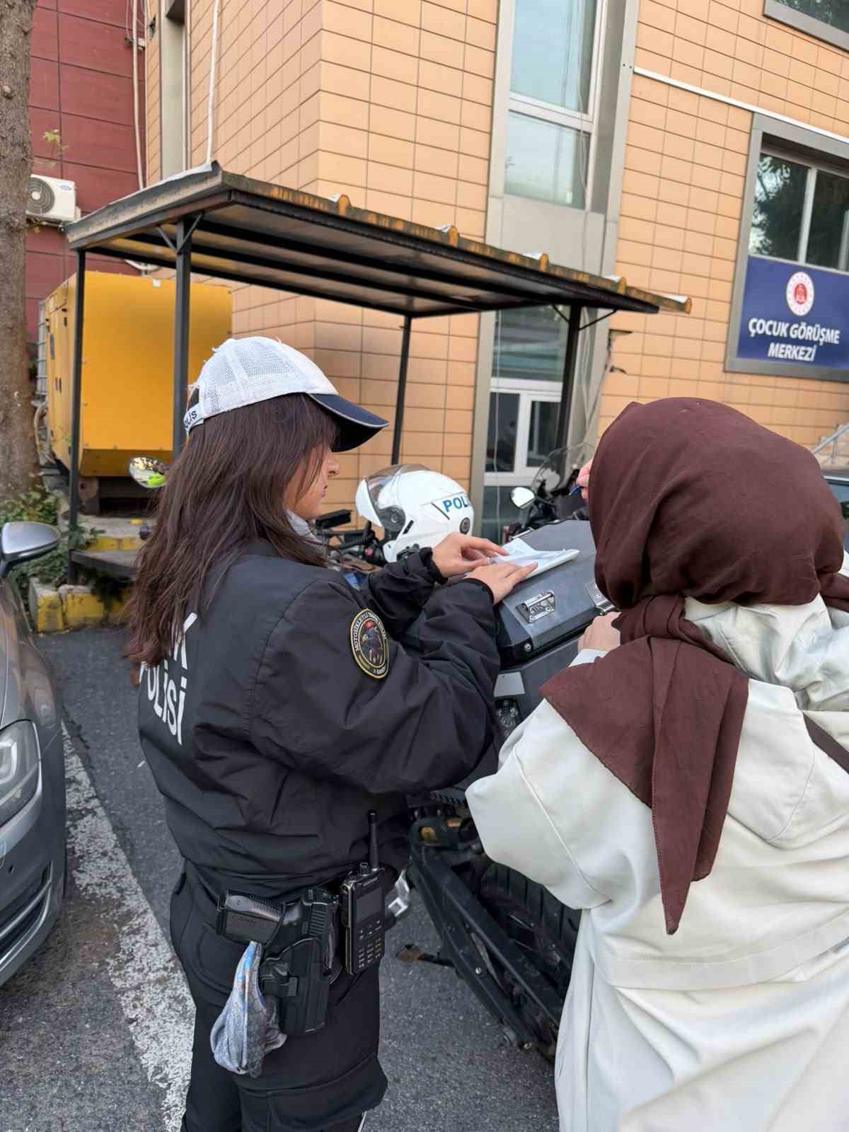 Başakşehir’de ters yöne dönmekte ısrarcı olan sürücüye ceza