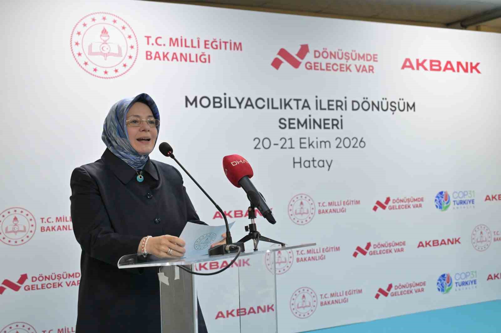 Milli Eğitim Bakanlığı ve Akbank ileri dönüşümü mesleki eğitime taşıyor