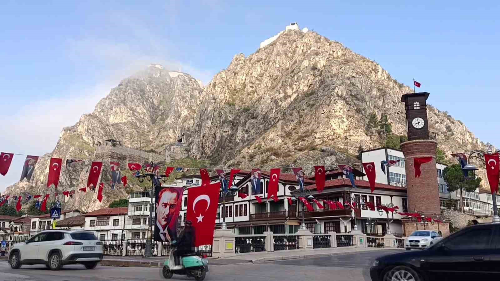 Amasya ‘sis denizi’nin altında kaldı