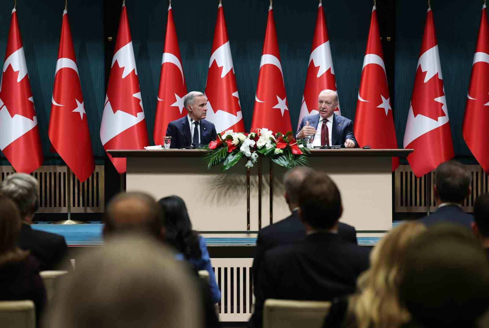 Cumhurbaşkanı Erdoğan: "Yeni bir dönemi Türkiye ve Kanada arasında başlatıyoruz"