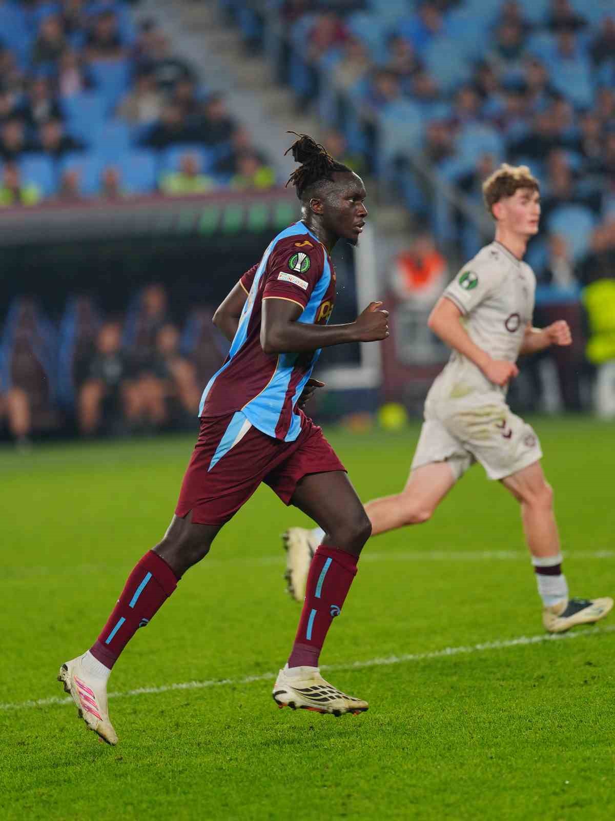 UEFA Konferans Ligi: Trabzonspor: 2 - Hearts: 0 (Maç sonucu)