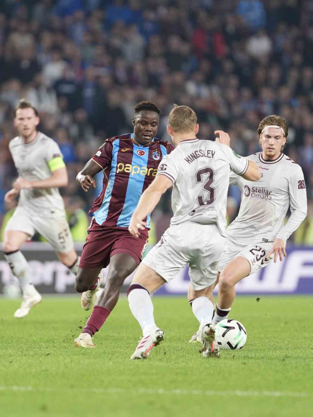 UEFA Konferans Ligi: Trabzonspor: 2 - Hearts: 0 (Maç sonucu)