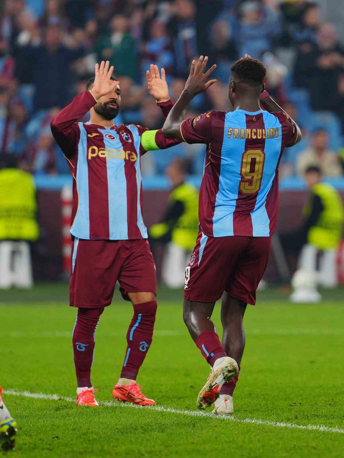 UEFA Konferans Ligi: Trabzonspor: 2 - Hearts: 0 (Maç sonucu)