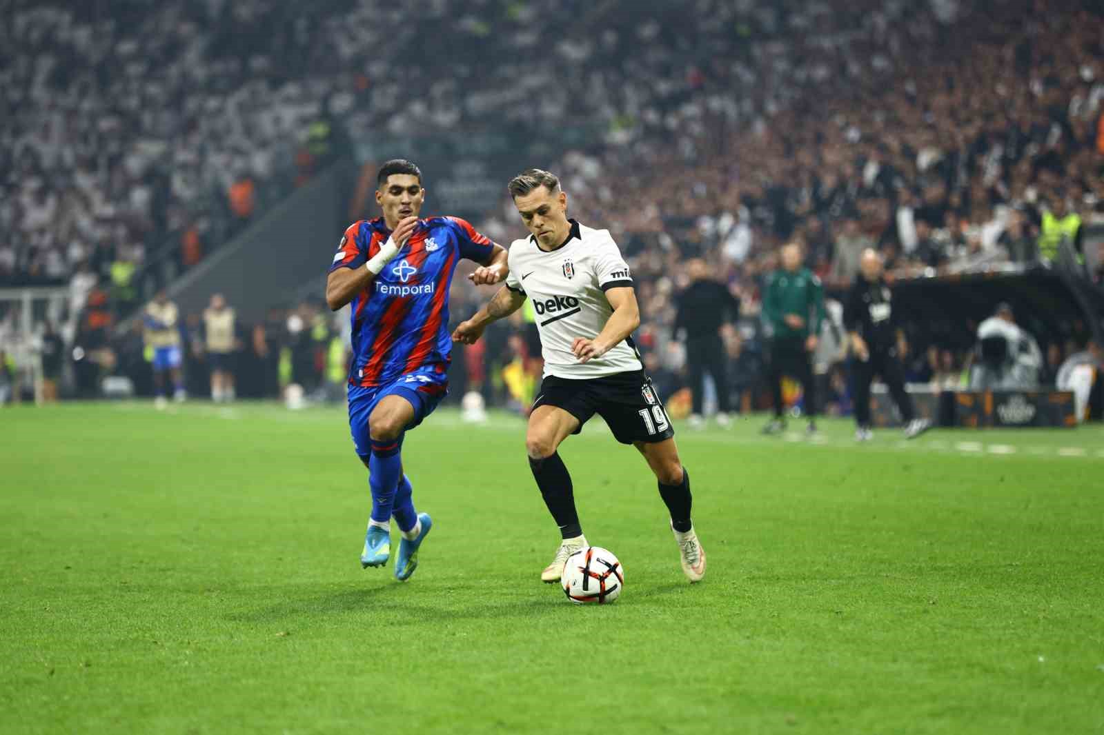 UEFA Avrupa Ligi: Beşiktaş: 2 - Crystal Palace: 2 (Maç sonucu)
