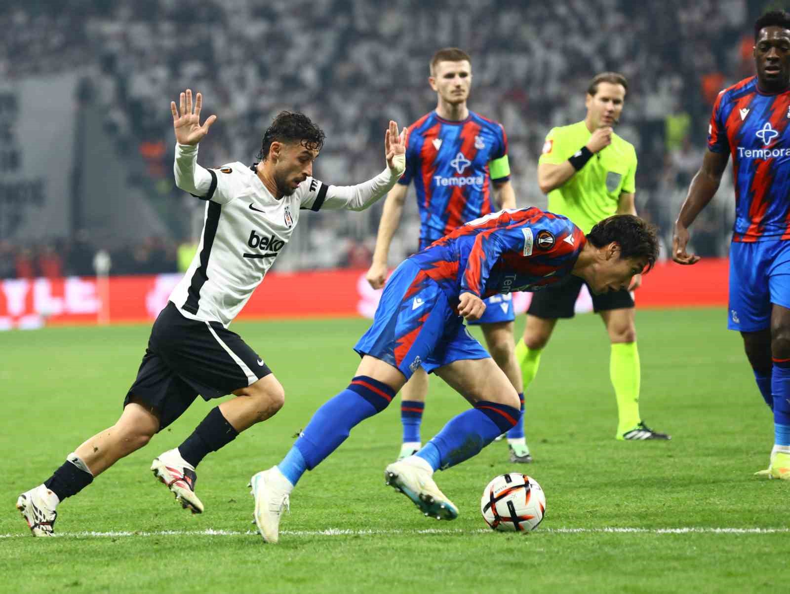 UEFA Avrupa Ligi: Beşiktaş: 2 - Crystal Palace: 2 (Maç sonucu)
