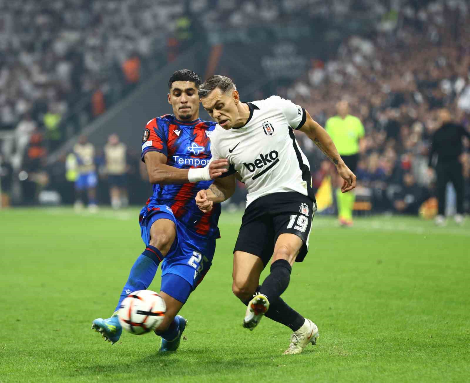 UEFA Avrupa Ligi: Beşiktaş: 2 - Crystal Palace: 2 (Maç sonucu)