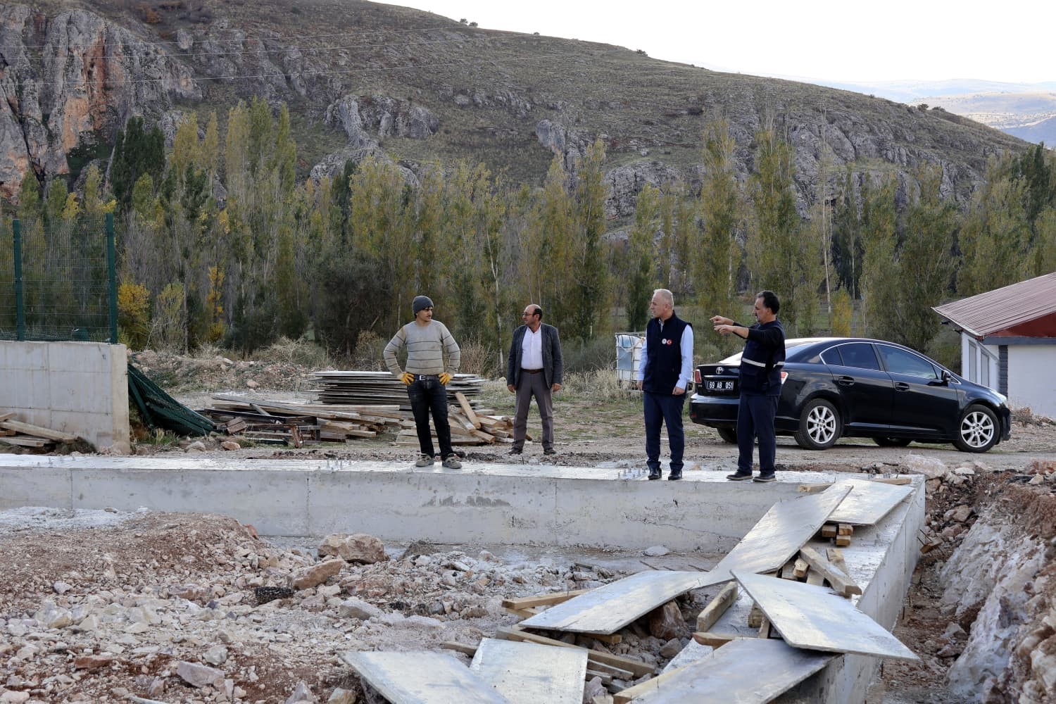 Bayburt’ta 12 kamu yatırımının yapım çalışmaları incelendi