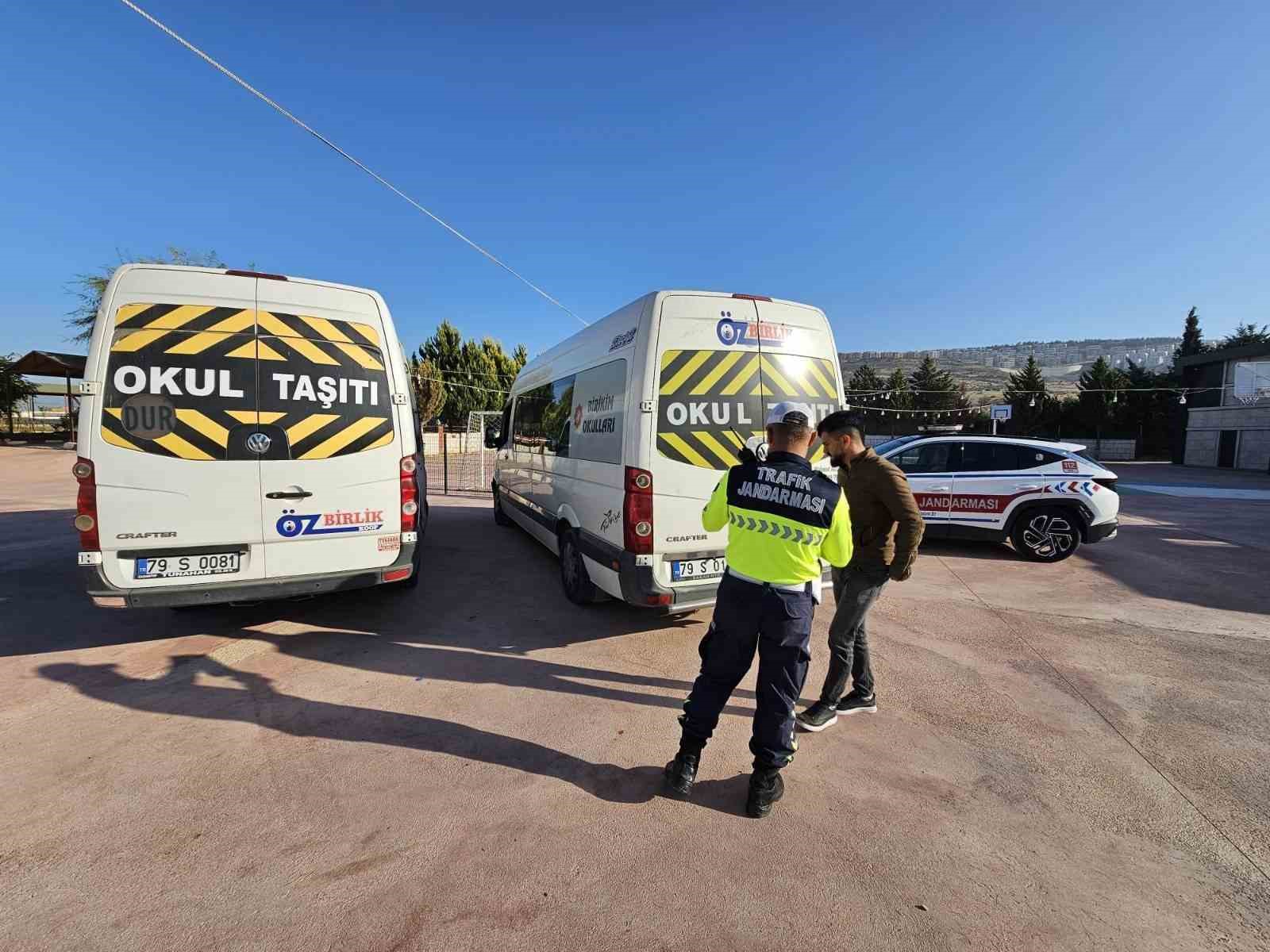 Kilis’te 27 öğrenci servisi denetlendi