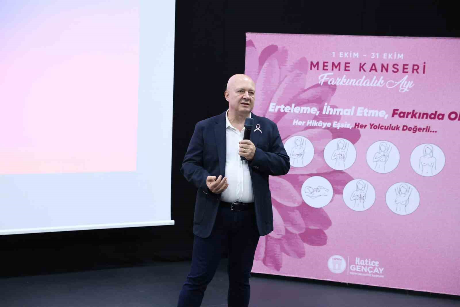 Didim Belediyesi’nden meme kanseri farkındalığı konferansı