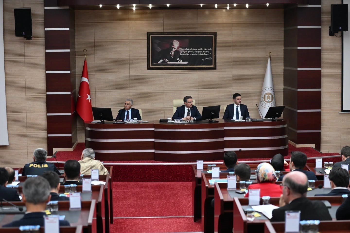 Erzurum’da okul güvenliği masaya yatırıldı