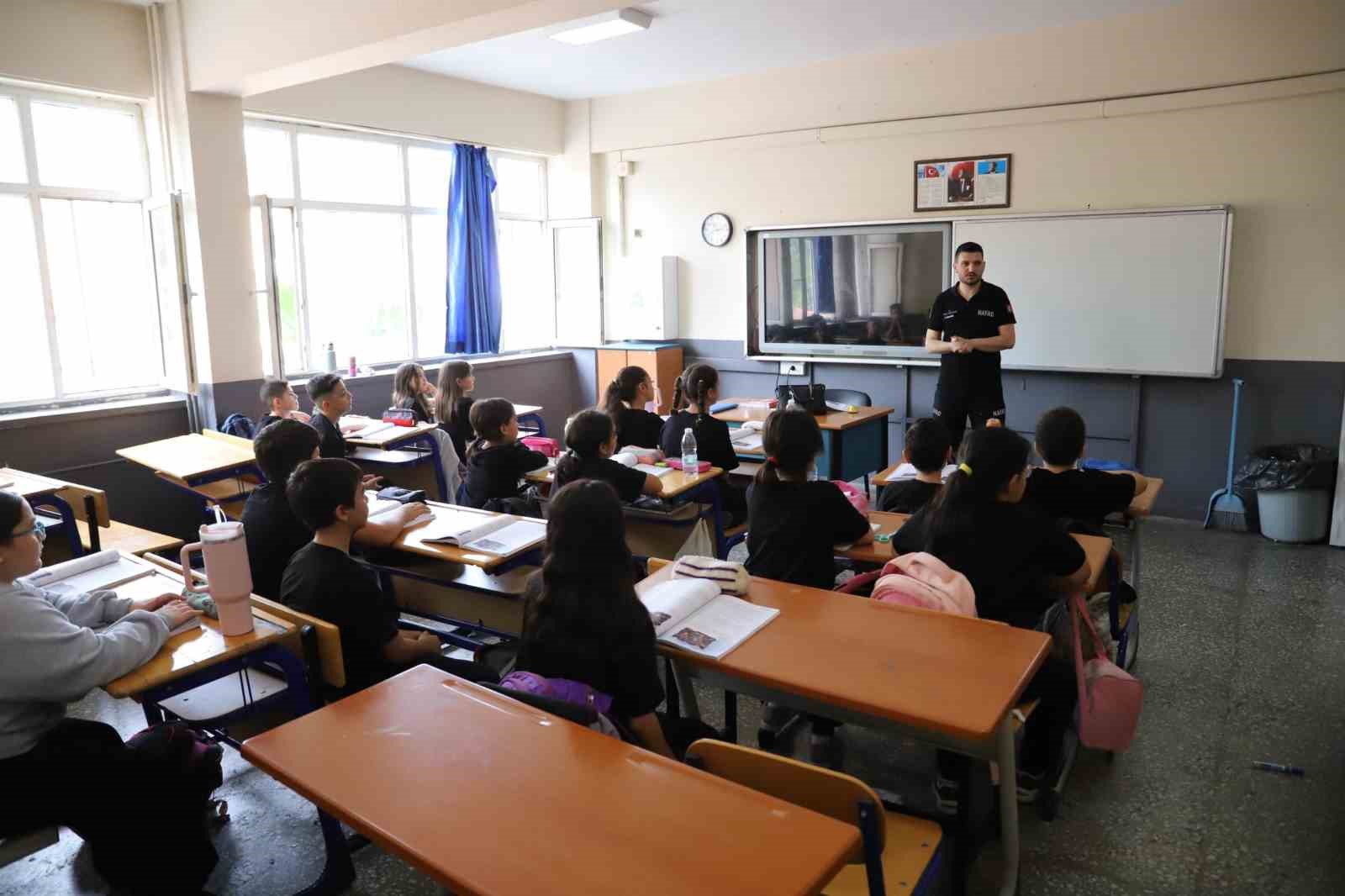 NAFAD’dan okullarda afet farkındalık eğitimleri