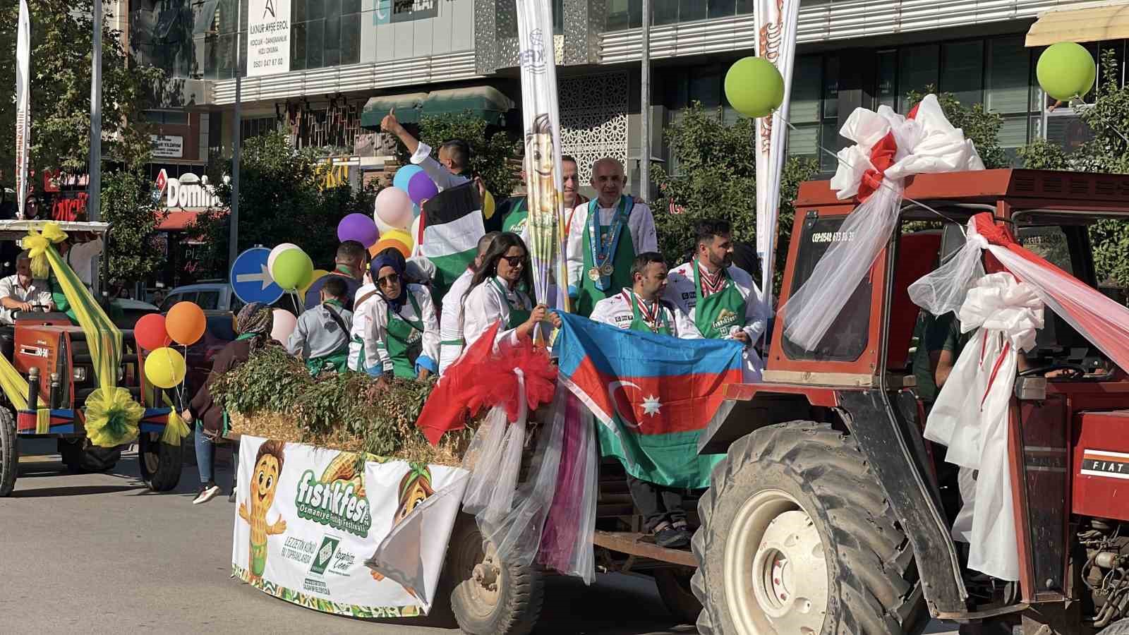 Osmaniye’de "Fıstık Festivali" coşkusu sokaklara taştı