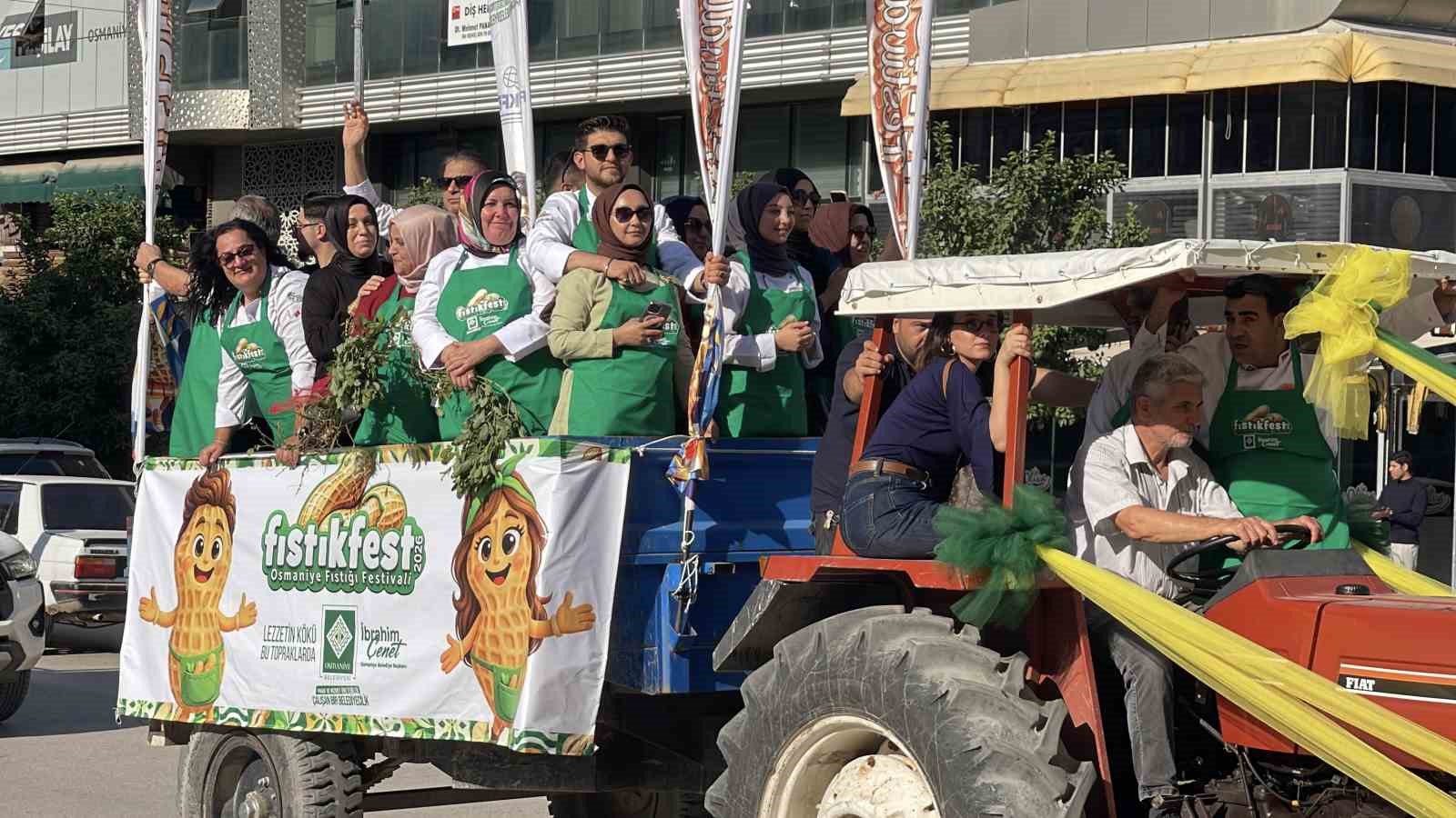 Osmaniye’de "Fıstık Festivali" coşkusu sokaklara taştı