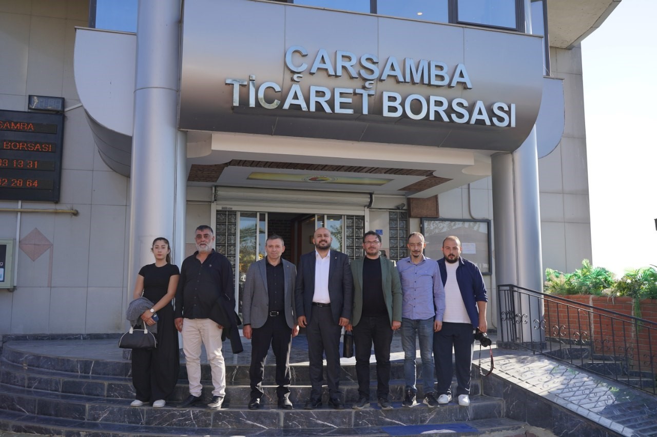 Başkan Yılmaz’ın gündeminde Çarşamba’nın ekonomik ve sosyal gelişimine katkı sağlayacak çalışmalar var