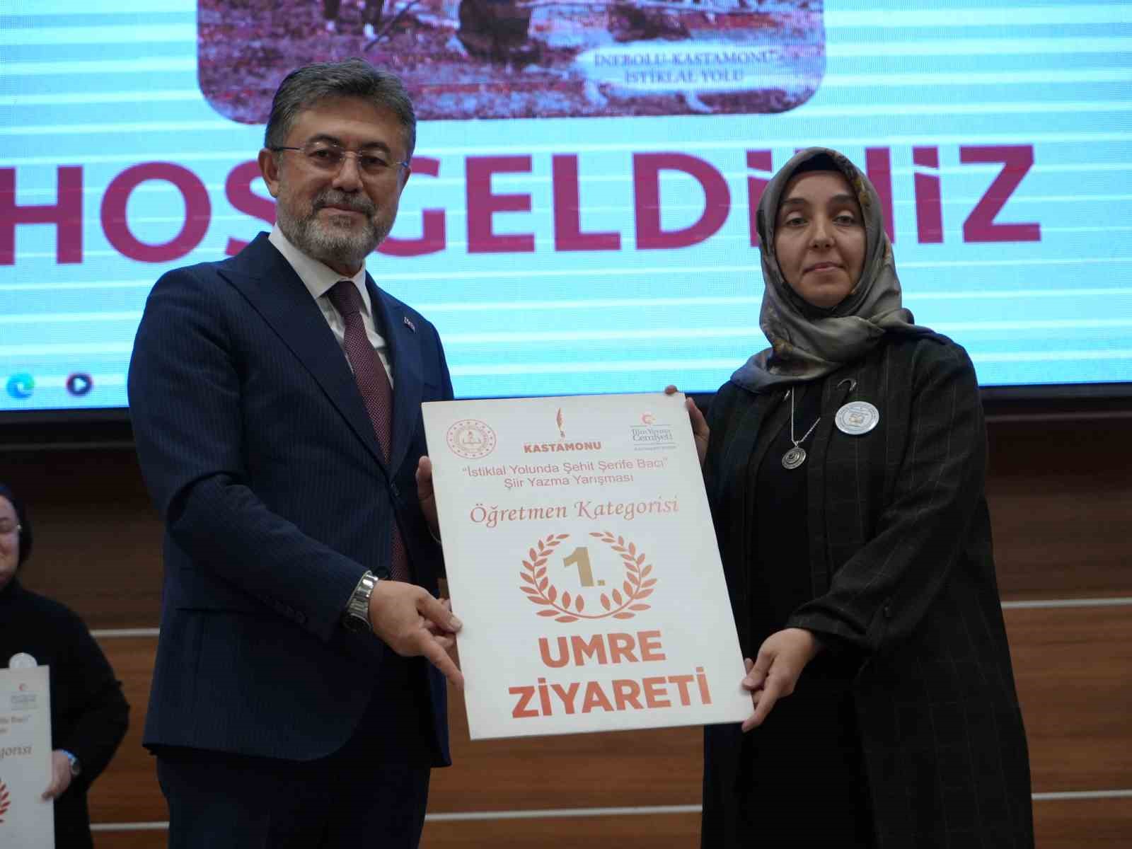Bakan Yumaklı: "Gençlerimizin milli, manevi değerlerle en donanımlı bir şekilde yetiştirilmesi bizim temel önceliğimiz"