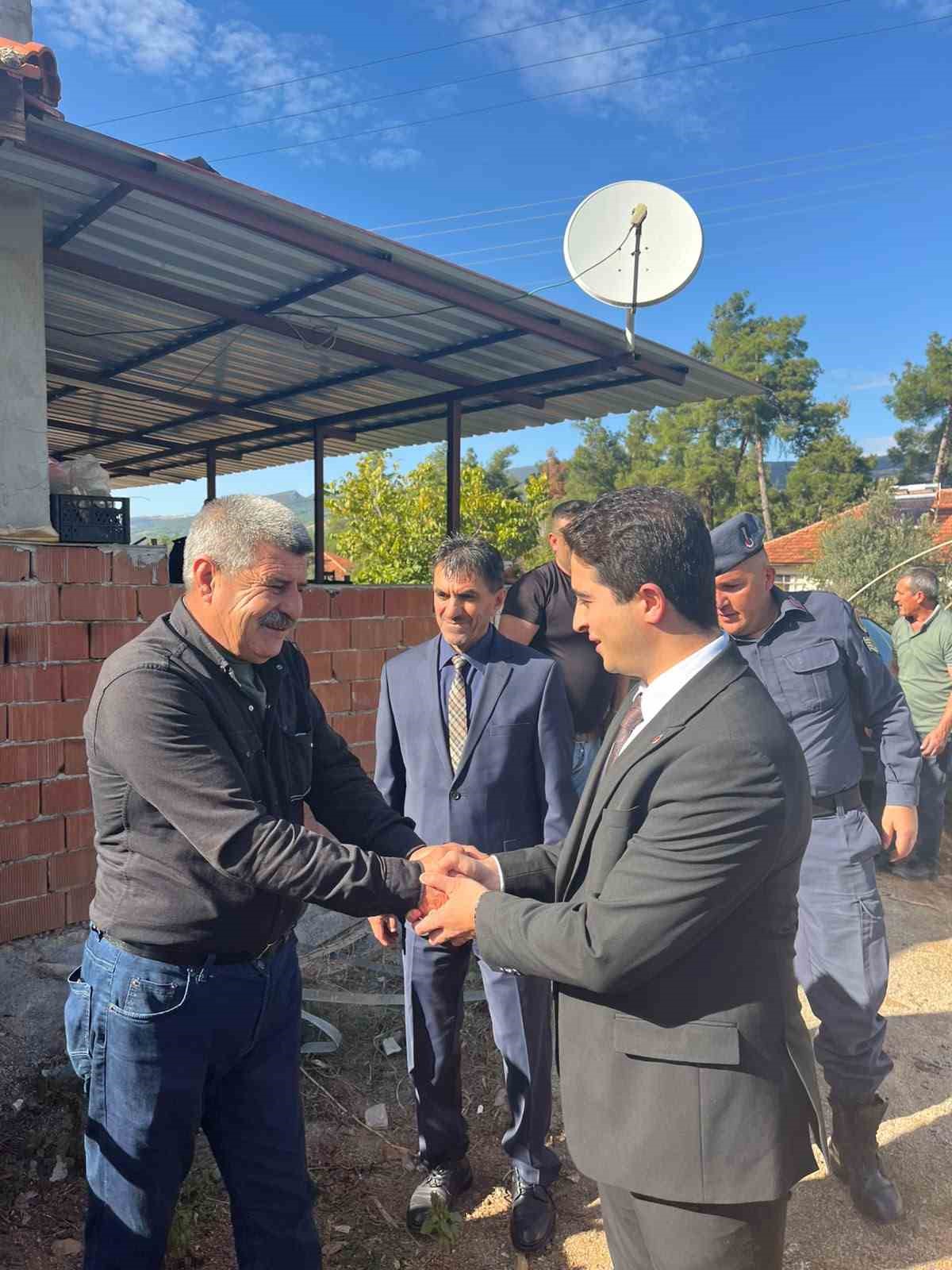 Beyağaç kaymakamı Haydari’den örnek davranış