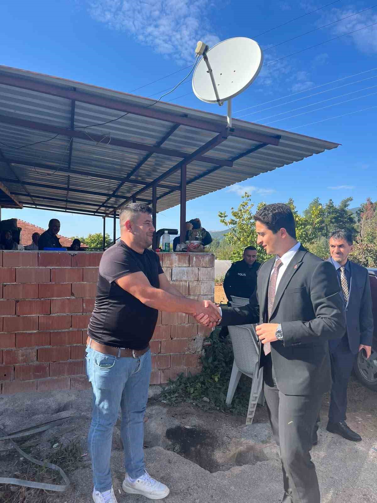 Beyağaç kaymakamı Haydari’den örnek davranış