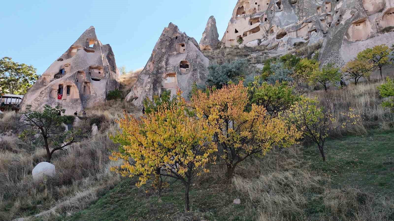 Kapadokya’da sonbahar güzelliği