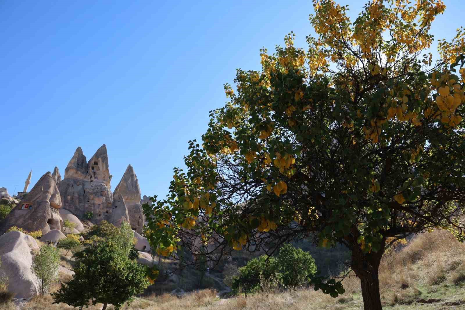 Kapadokya’da sonbahar güzelliği