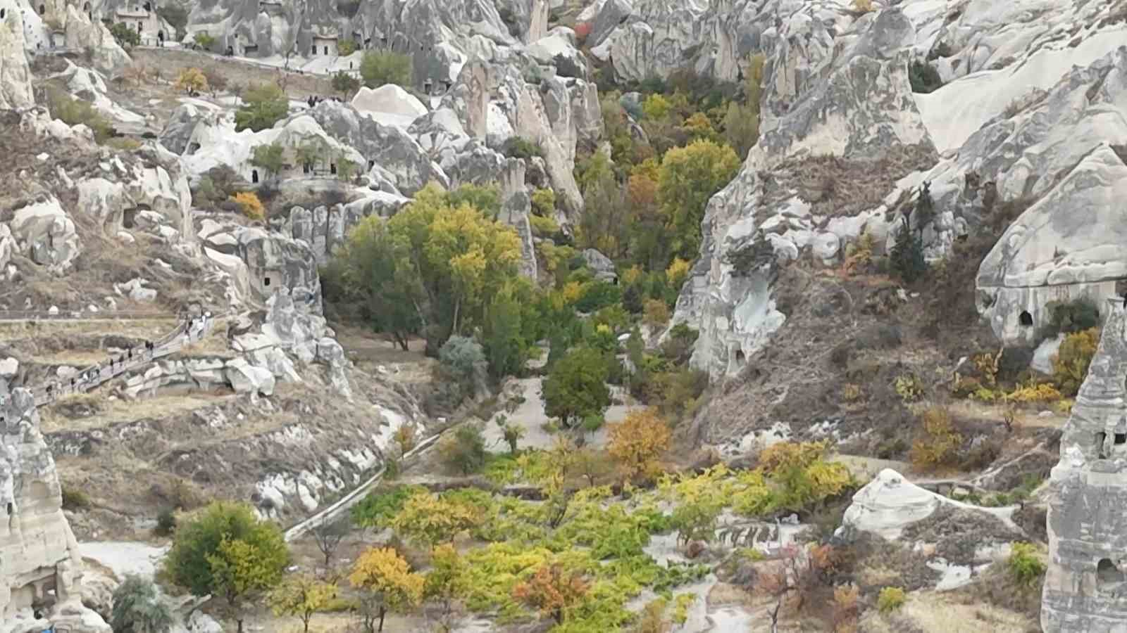 Kapadokya’da sonbahar güzelliği