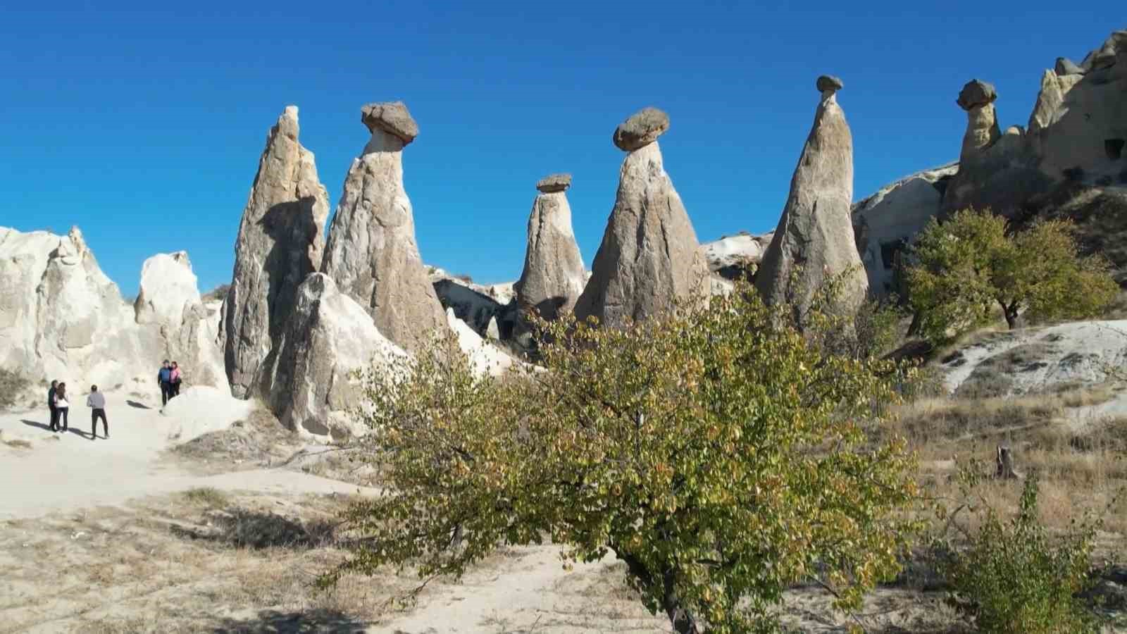 Kapadokya’da sonbahar güzelliği