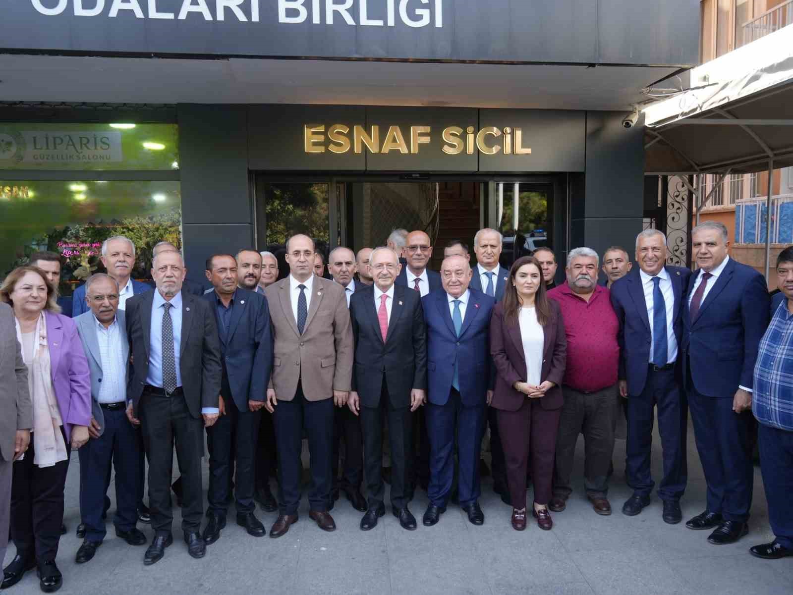 Kılıçdaroğlu: "Bu ülkede esnaf bakanlığının kurulması lazım"