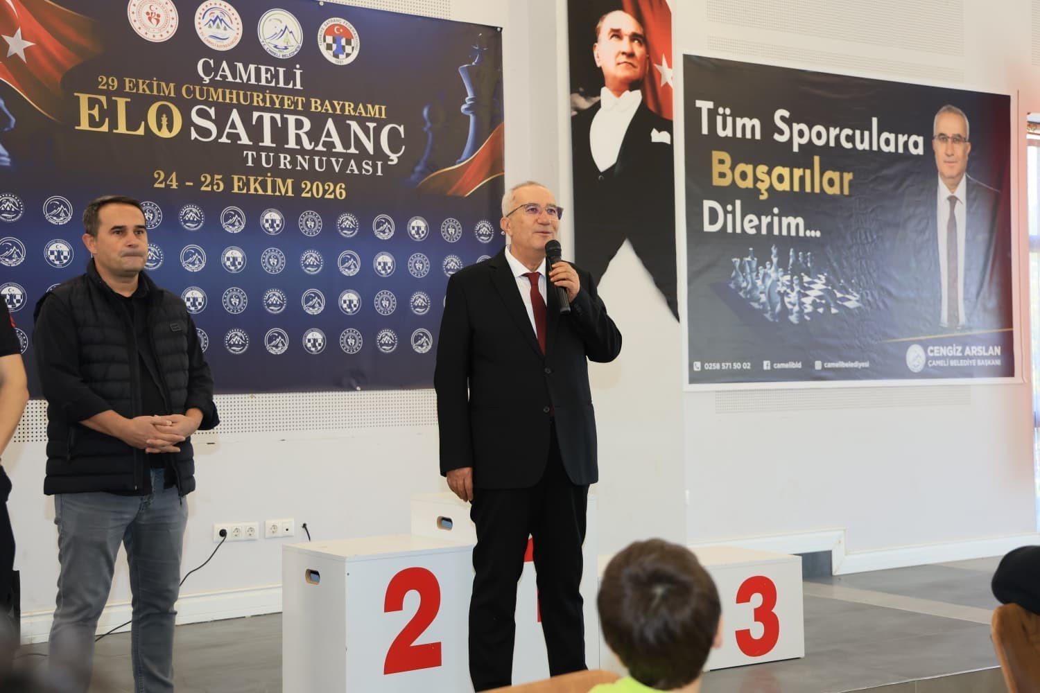 Çameli’de 29 Ekim Cumhuriyet Bayramı ELO Satranç Turnuvası başladı
