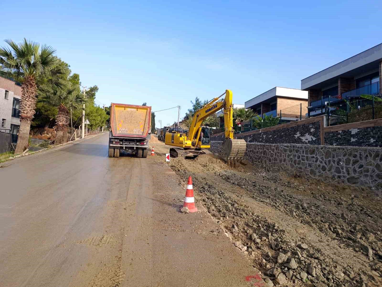 Aydın Büyükşehir Belediyesi kentin dört bir yanında çalışmalarını sürdürüyor