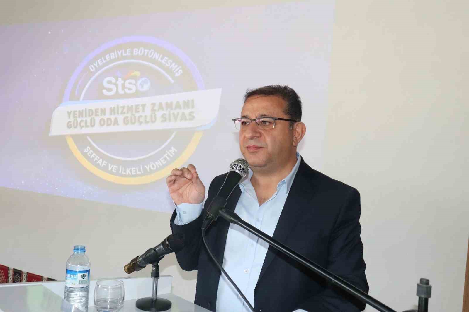 STSO Başkan Adayı Eken: "Bu Mustafa Eken’in değil, Sivas’ın davası"