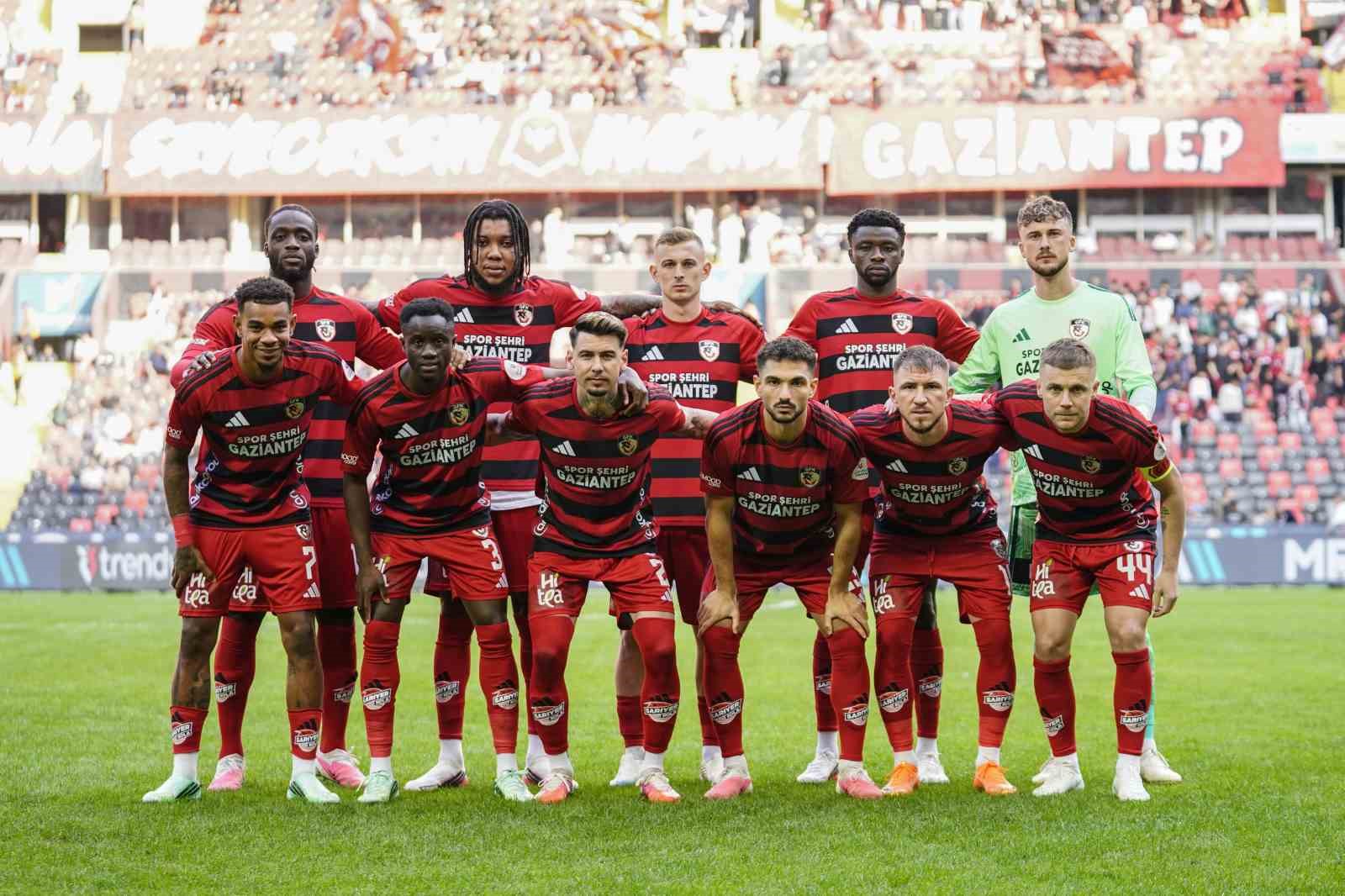 Trendyol Süper Lig: Gaziantep FK: 0 - Erzurumspor FK: 0 (İlk yarı)