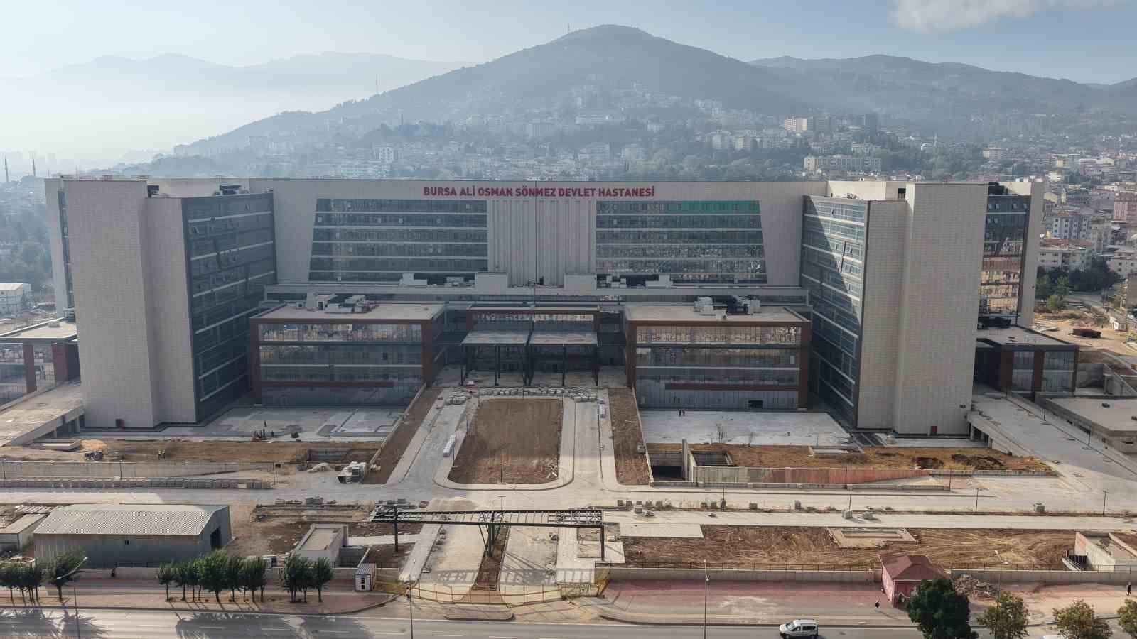 Çekirge Devlet Hastanesi, Ali Osman Sönmez Devlet Hastanesi’ne taşındı