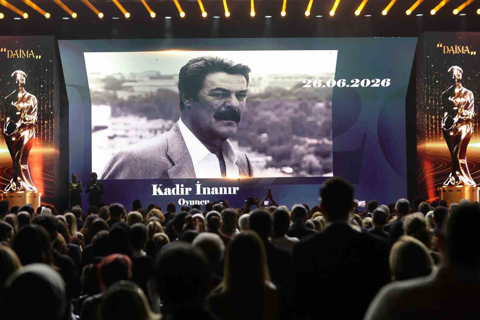 Altın Portakal’da onur ve emek ödülleri sahiplerini buldu