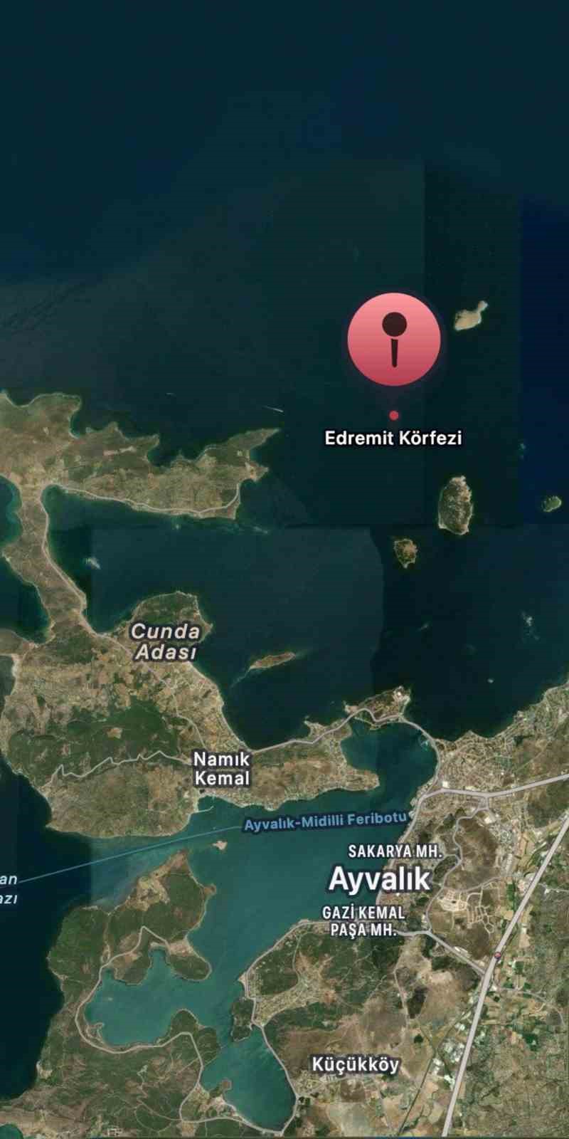 Ayvalık’ta batan özel teknedeki kayıp kişinin kimliği belirlendi