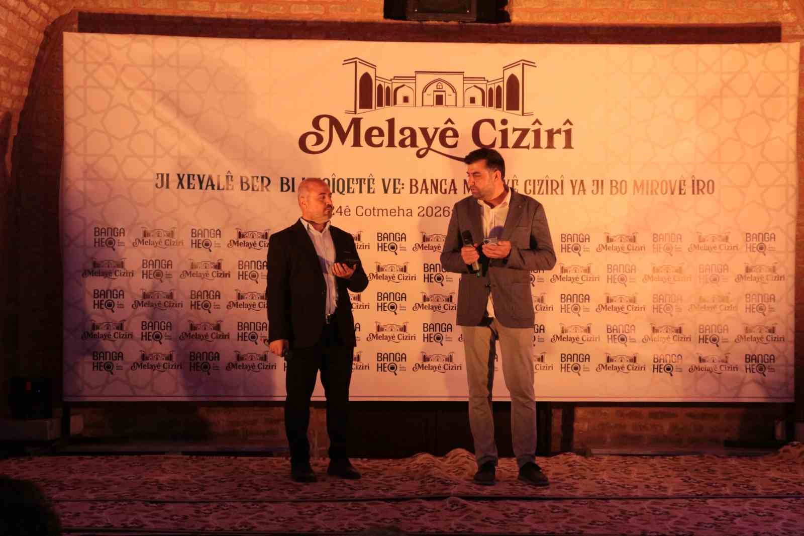 Cizre’de Melayê Cizîrî Anma Programı kaside şöleniyle sona erdi