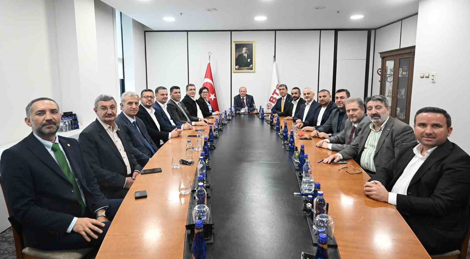 BTSO Başkanı Özer Matlı’dan yoğun mesai
